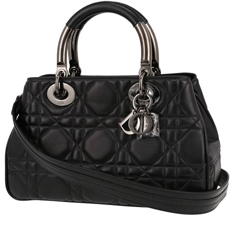 lady dior diamond cannage|dior lady 95.22 bag.